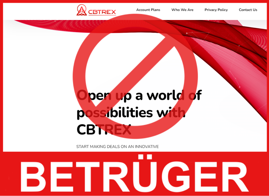 CBTREX VorderseiteBildschirm