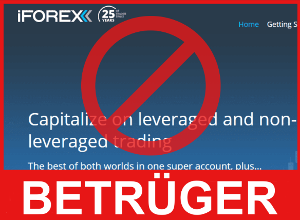 iFOREX VorderseiteBildschirm