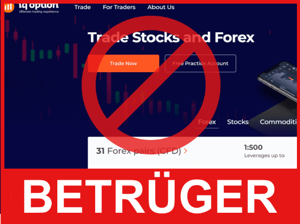 IQ Option лицевая сторона
