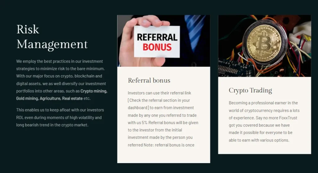 FoxxTrust Screen 1