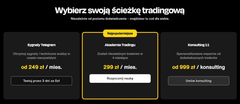 Huracan Trading Screen 2