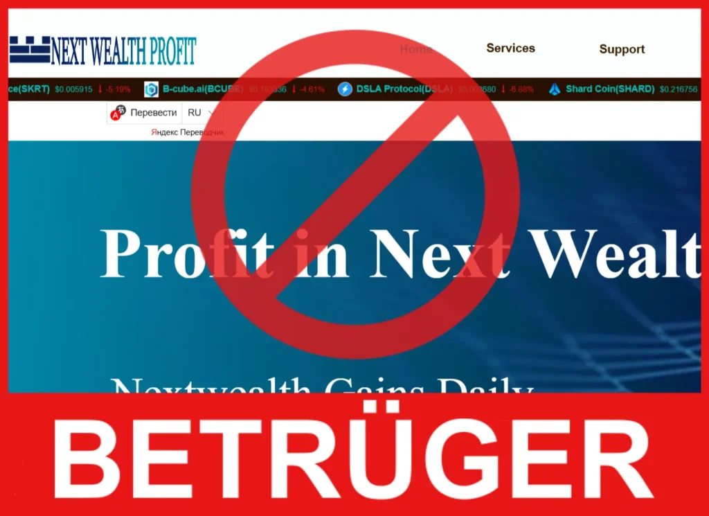 Next Wealth Profit Gesicht