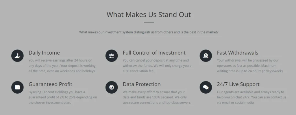 Tencent Holdings Screen 1